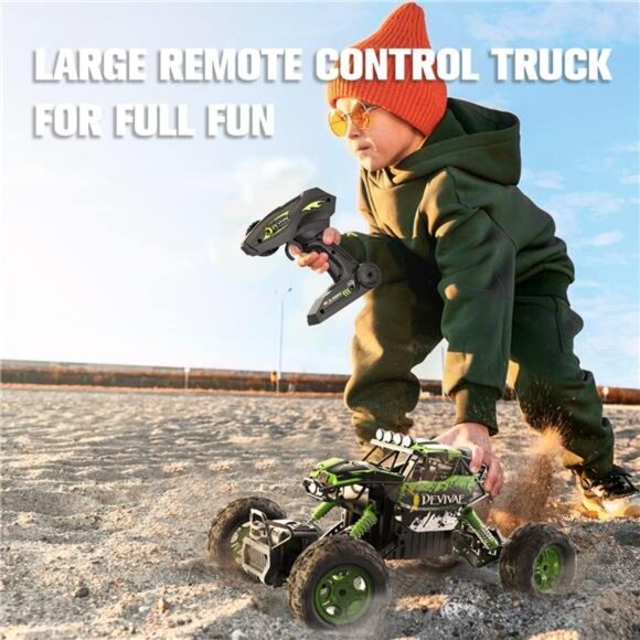 1:12 Large RC Cars for Boys with Upgraded Lifting Function, 2.4GHz 4WD Car Toy - Picture 4 of 7